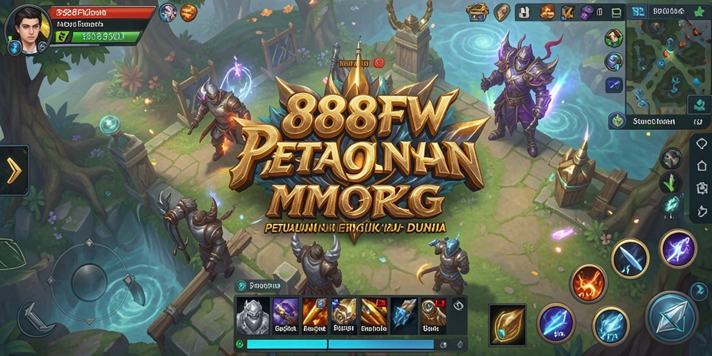 Tampilan menarik dari gameplay 888FW yang mendebarkan.