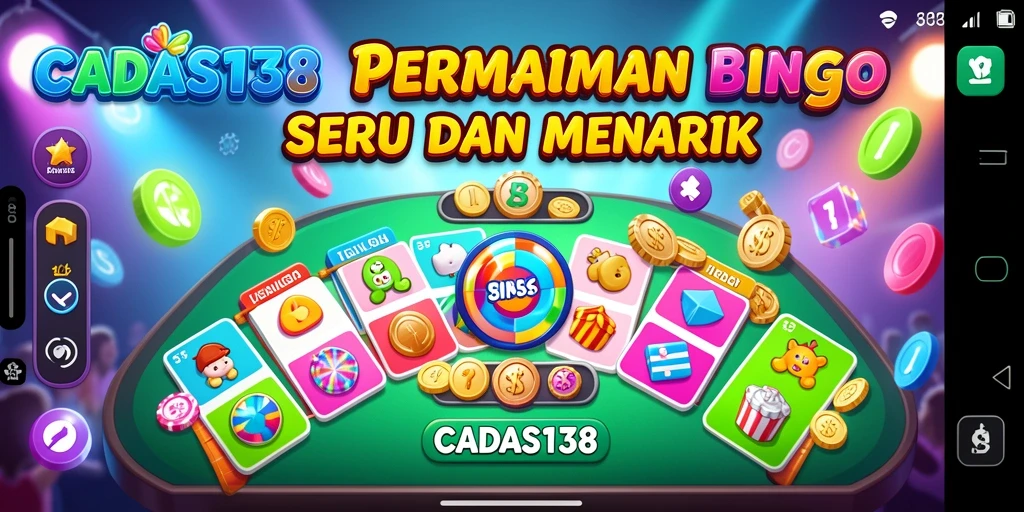 Gameplay seru Bingo di CADAS138 dengan tampilan yang menarik.