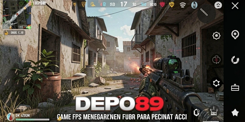 Tampilan gameplay seru dari DEPO89 saat pertempuran sengit.