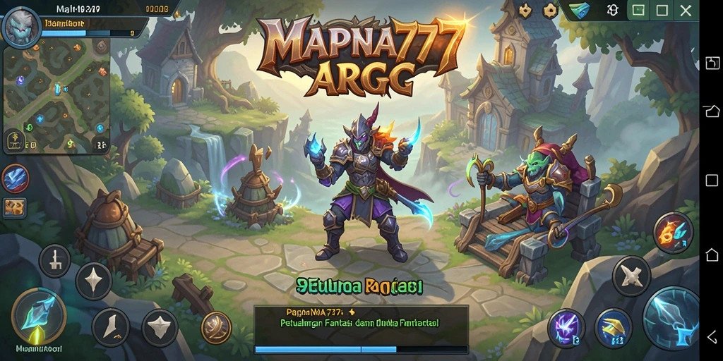 Screenshot gameplay MAPNA777 yang menampilkan aksi seru dalam dunia ARPG.