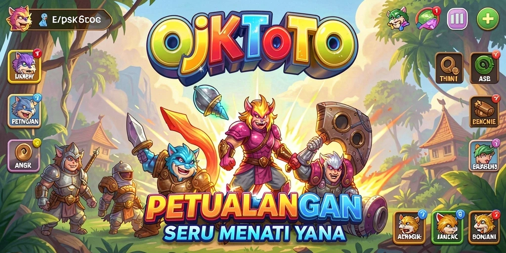 Tangkapan layar OJKTOTO menampilkan aksi mendebarkan dalam gameplay petualangan.