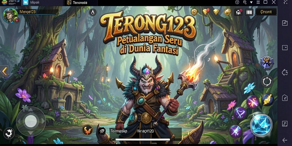 Gameplay menarik dengan petualangan seru di dunia fantasi.
